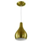 Pendente Nepal Drop Premium Gourmet em Aluminio Dourado - MARRYLUZ