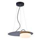 Pendente Nobile Preto 42cm 12w 3000k - Nob1pd01pt042 - Bella - BELLA ILUMINAÇÃO