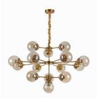 Pendente Nordecor Jabuticaba 15 Lampadas - Bronze 2129 - Bocal: 15*E27 - IP20 -