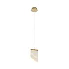 Pendente Onda Dourado 15cm 2.5w 3000k Led - Oc008s - Bella - BELLA ILUMINAÇÃO