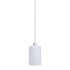 Pendente Para 1 Lâmpada Dot Metal E27 Taschibra Branco Fosco