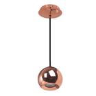 Pendente Pin Cobre 12cm Gu10 40w - Fh015a - Bella - BELLA ILUMINAÇÃO