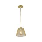 Pendente Teol 1xE27 Dourado 21cm Nordecor