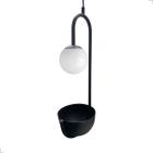 Pendente Terrário Jota Globo 12cm 1XG9 Com Suporte Para Plantas - Lucce Luz Iluminação