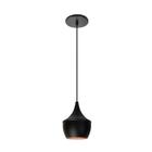 Pendente Tokio Balão Preto/Cobre 1Xe27 24X31cm - Opl