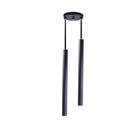 Pendente Tubo Preto 50 Cm - Duplo - Iluminar Ambiente