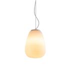 Pendente Vesper Opalino Branco (A)33cm E27 VES1PD01OP023 BELLA ILUMINAÇÃO