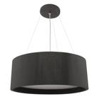 Pendente Wood Redondo 60Cm Preto