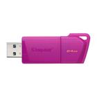 Pendrive Kingston Data Travel Exodia 64GB KC-U2L64-7LP M / USB 3.2 - Roxo