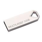 Pendrive Multilaser Diamond 32GB USB 2.0 Leitura 10mb/S e Gravação 3mb/S Metálico - PD851