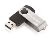 Pendrive multilaser twist preto 16gb - pd588