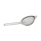 Peneira Aço Inox 12 cm para Cozinha Profissional Malha Fina - Loja Do Boni