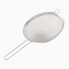 Peneira de Cozinha Coar Inox 14cm Polvilhar Escorrer Massas