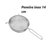 Peneira inox de cozinha fina 14cm Coador MimoStyle escorrer macarrão povilhar Coar Massas mimo362