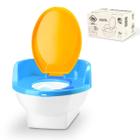 Penico Azul Baby Land Pipinico Troninho Infantil Cardoso