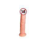 Pênis Dildo Em Silicone Maciço Com Ventosa - Wasai