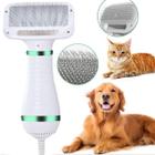 Pente Secador Pet - Profissional Banho Tosa Cachorro Gato 110V escova prática e segura - LIPPIN