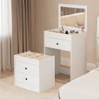 Penteadeira com Banqueta e Espelho Olivia