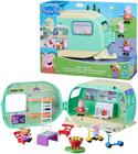 Peppa Pig Adventures Trailer da Peppa com 3 Figuras - Hasbro