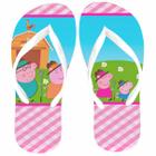 Peppa Pig Chinelo Mamãe e Papai Pig Pepa desenho. Presente Infantil menino e menina