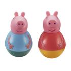 Peppa Pig - Pack Com 2 Weebles De 8cm - Peppa E George