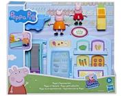 Peppa Pig Supermercado da Peppa C/ Bonecos Peppa e Mamãe Pig - Hasbro