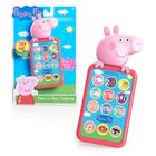 Peppa Pig tem um telefone celular de bate-papo, telefone de brinquedo com sons realistas e botões de luz, por Just Play