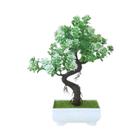 Pequeno Árvore De Bonsai Artificial Em Vaso De Plantas Falsas Flores Para Casa Acessórios De - Uflower