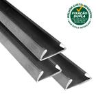Perfil Aluminio Para Fixação Tela E Plastico Estufas 106 m