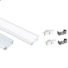 Perfil De Led Embutir 24mm Slim 1,5m De Aluminio Para Gesso - Vled