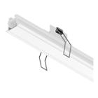 Perfil LED Embutir 3,0M 9.6W/M 4000K Branco Neutro 12V Branco para Gesso Mister Led