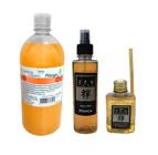 Perfumador Para Ambientes ZenRoom Kit Home Spray + Difusor Varetas + Sabonete Líquido Pitanga Yantra