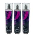 Perfume Bath & Body Works Signature Dark Kiss 240 ml (pacote com 3)