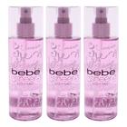 Perfume Bebe Sheer Body Mist para mulheres, 250 ml, pacote com 3