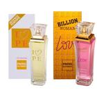 Perfume Billion Woman Love + I Love PE - Paris Elysees 100ml