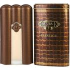 Perfume Cuba Prestige Authentic Mint, café 90ml para homens