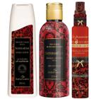 Perfume de Calcinha Óleo Corporal e Sabonete Kit Sensualize