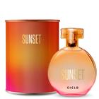 Perfume Deo Colônia Sunset Ciclo 100ml Lacrado Lata