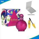 Perfume Feminino Britney Spears Fantasy 100ml Com Espelho de Bolsa e Máscara de Cílios