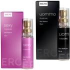 Perfume feminino e masculino Uommo Sexy ativa feromonios kit