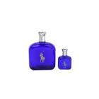 Perfume Kit Polo Azul Eau De Toilette 125ml + 15ml - Conjunto de Perfume Masculino - Elegância Duradoura