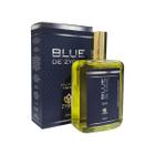 Perfume Masculino Blue Zyone 100ml Alta Fixação Eau de Parfum 25% de Essência Amadeirado Moderado