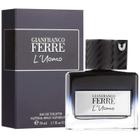 Perfume Masculino Gianfranco Ferre Luomo Edt 50ml - Eau de Toilette Amadeirado Oriental