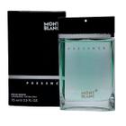 Perfume Mont Blanc Presence 75ml Edt Original Masculino Âmbar Especiado