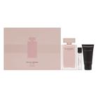 Perfume Narciso Rodriguez for Her EDT 50 ml com loção corporal e gel de banho, conjunto de presente de 3 peças