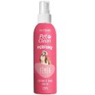 Perfume para Cachorro Gato PET Clean Banho e Tosa 120ML