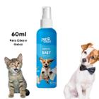 Perfume para Cães e Gatos Fragrância Baby Pet Clean 60ml