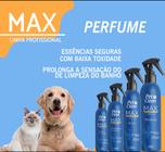 Perfume pet MAX PETCLEAN Premium (kit 4 fragrancias)