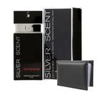 Perfume Silver Scent Intense EDT Masculino 100ml Com Carteira Slim Bolso