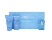 Perfume Versace Man Eau Fraiche 5ml + Bálsamo e Gel de Banho 25ml - Kit para Homens